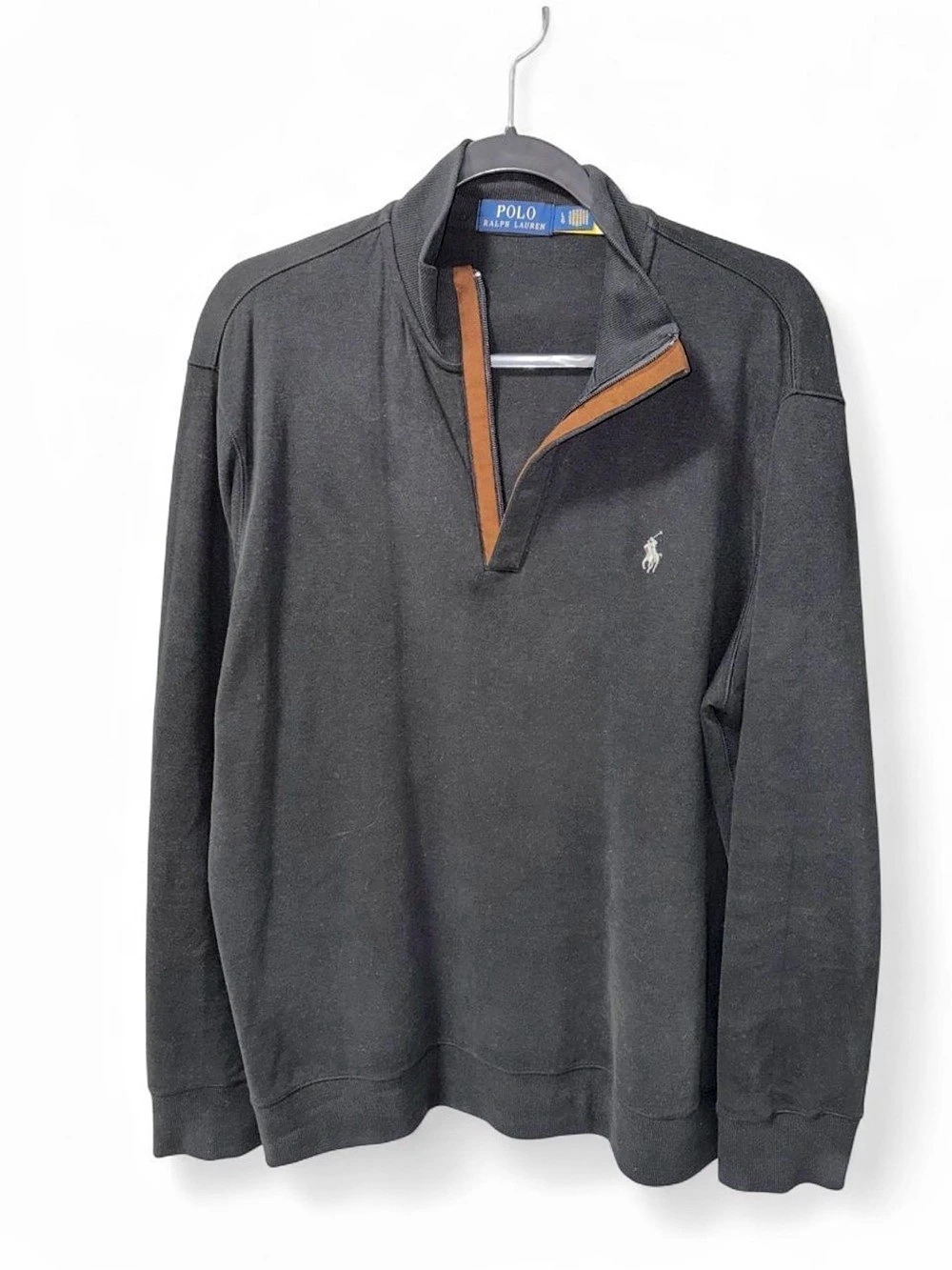 Polo Ralph Lauren Men's Quarter-Zip Polo Size Large